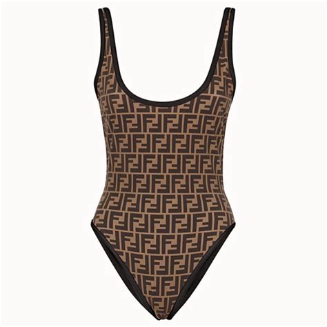 fendi blue bathing suit|fendi high waisted swimsuit.